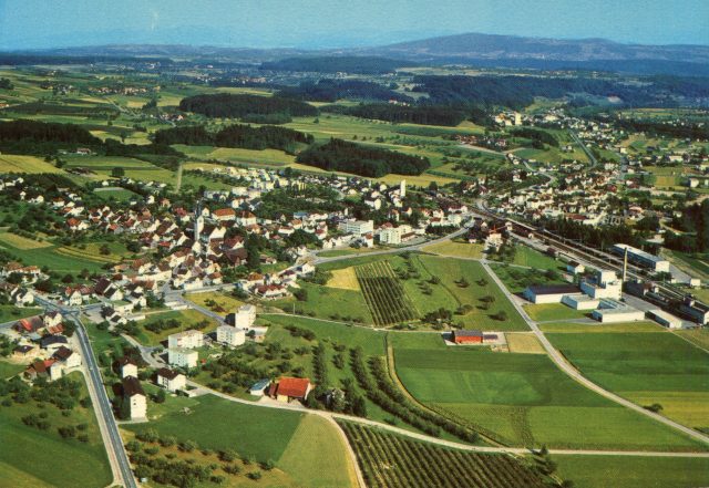 Luftaufnahme aus den frühen 80er Jahren