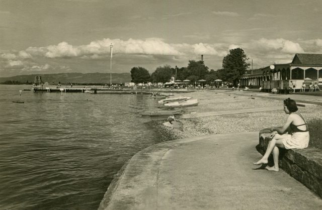 Strandbad Rorschach um 1940