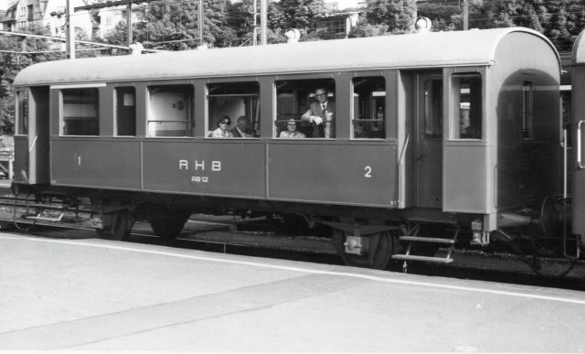 Heiden-Bähnli (RHB) im Jahr 1973