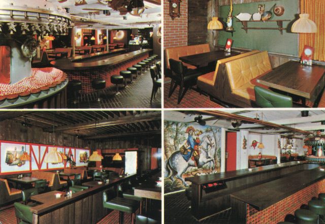 Innenansichten des Restaurants Pöstli