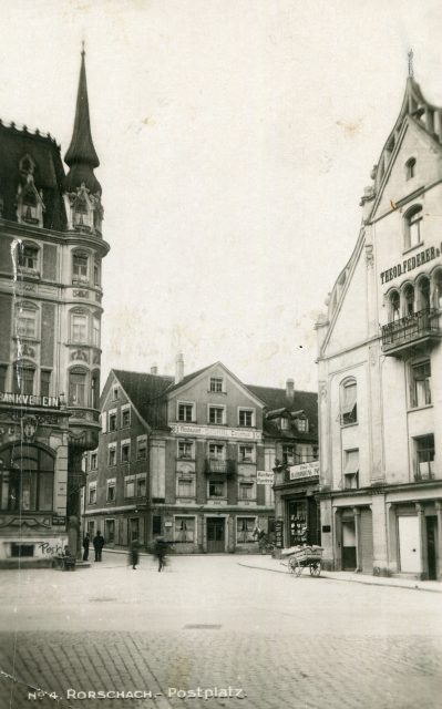 Strassenszene am Postplatz