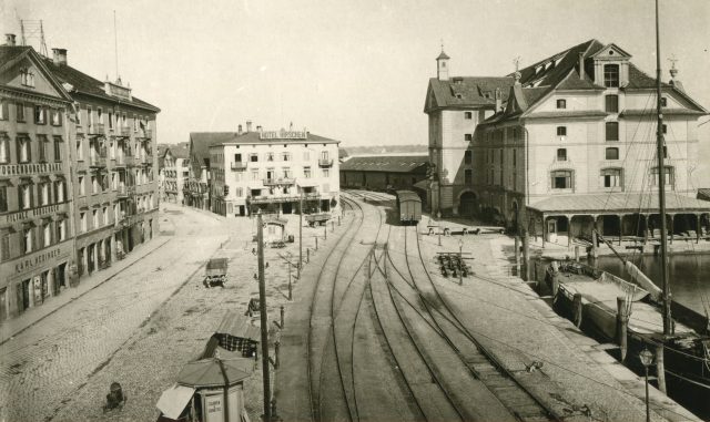 Blick auf den Rorschacher Hafen