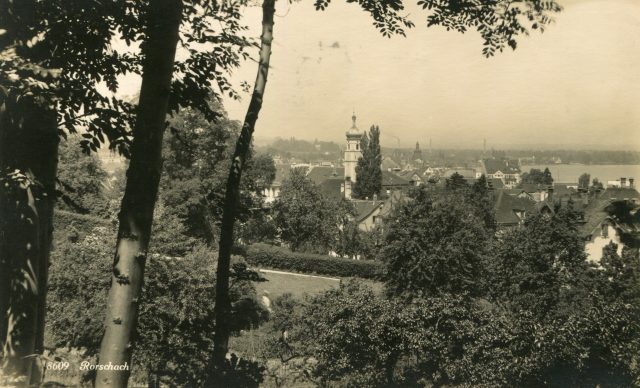 Ausblick vom Mariaberg über Rorschach