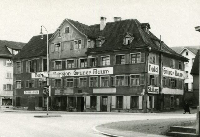 Ansicht des Hotel und Pension Grüner Baum