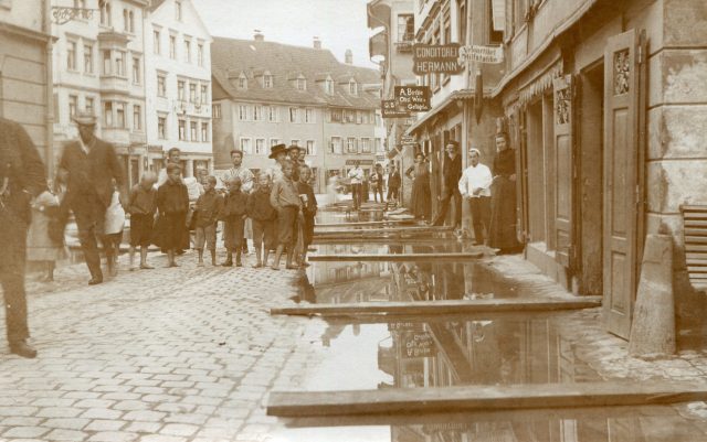 Hochwasser in der Altstadt
