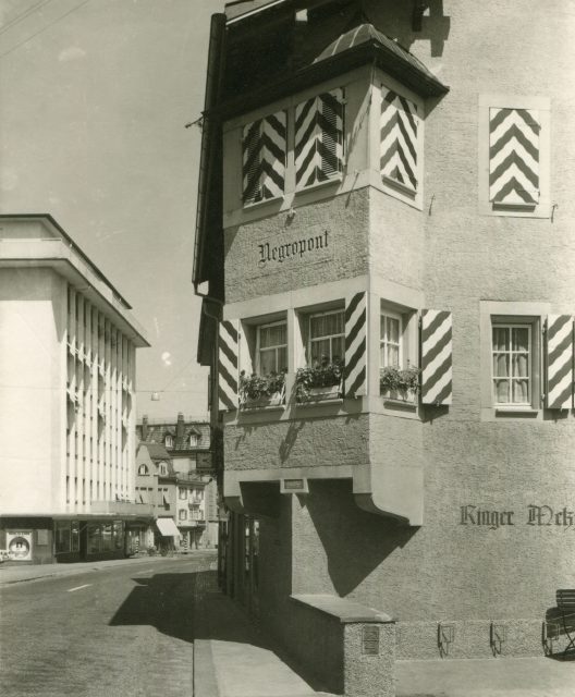 Fassadenansicht des Negropont