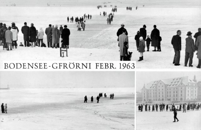 Die historische Bodensee-Seegfrörni in Rorschach