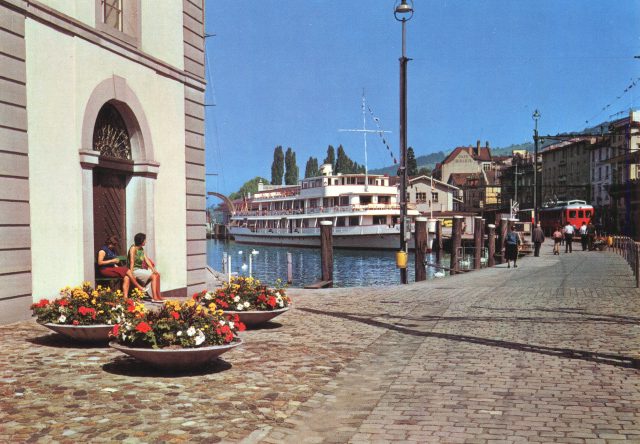 Hafenpromenade beim Kornhaus