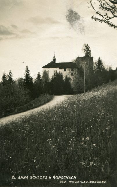 Schloss St. Anna oberhalb Rorschach