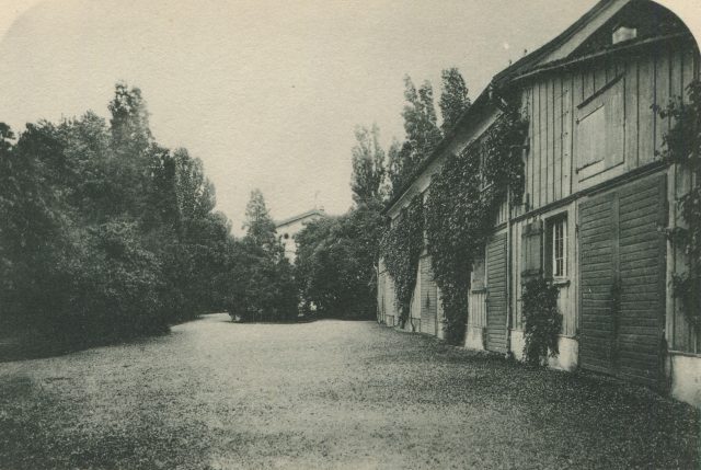 Ökonomiegebäude und Nebentrakt des Instituts Wiget, Stella Maris