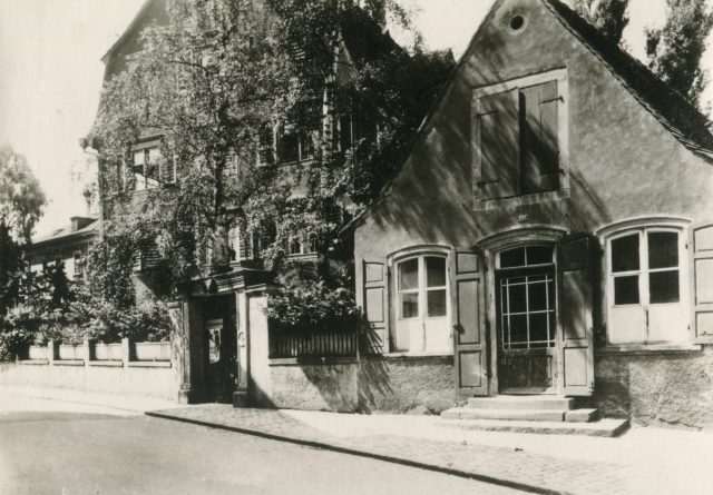 Häuserzeile am Hengart