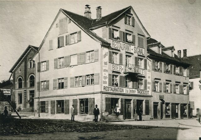 Ansicht des Restaurant Signal