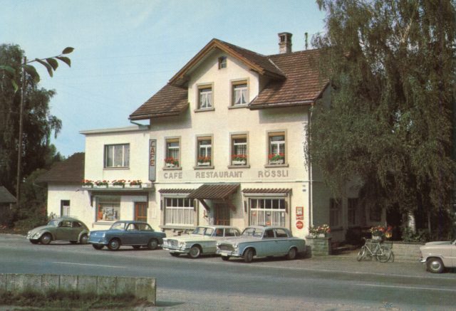 Café Restaurant Rössli mit Bäckerei
