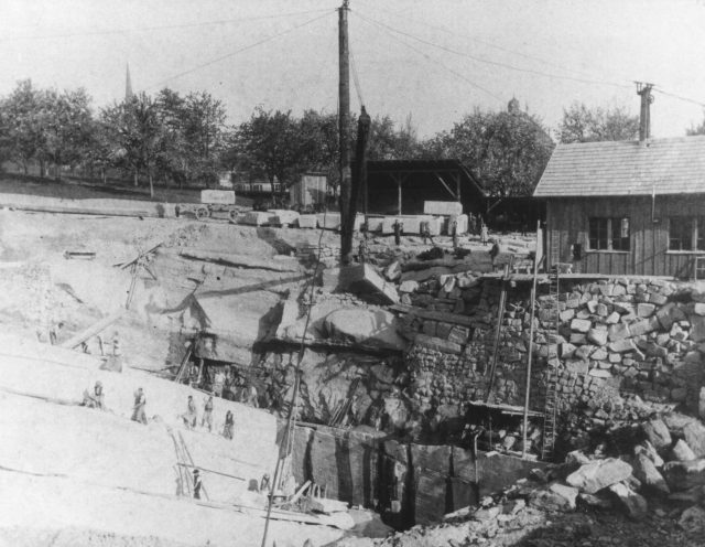 Steinbruch «Meierhof» der Firma Ernst Gautschi AG