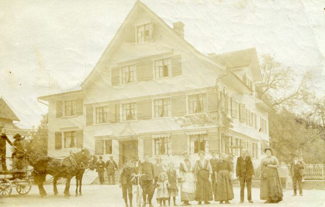 Ansicht des Restaurant Sonne