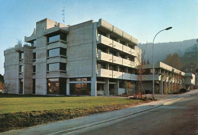 Alters- und Pflegeheim Fahr kurz nach der Eröffnung