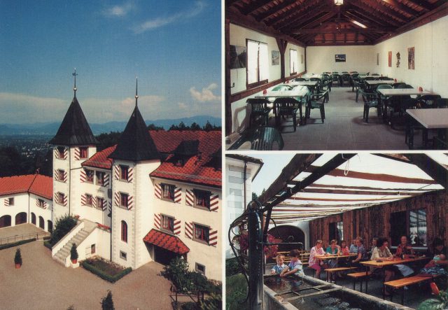 Titel: Schloss Vorburg mit Gartenwirtschaft und Schloss-Saal