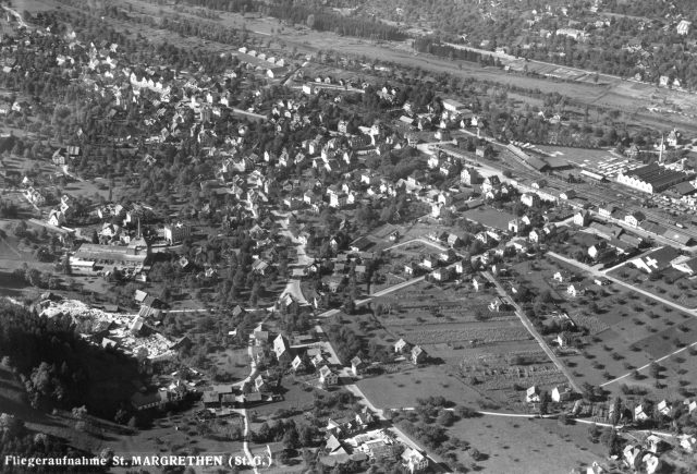 Historische Fliegeraufnahme