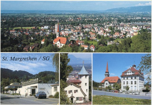 Fünfteilige Mehrbildkarte