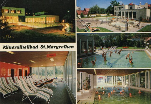 Mehrbild-Postkarte Mineralheilbad