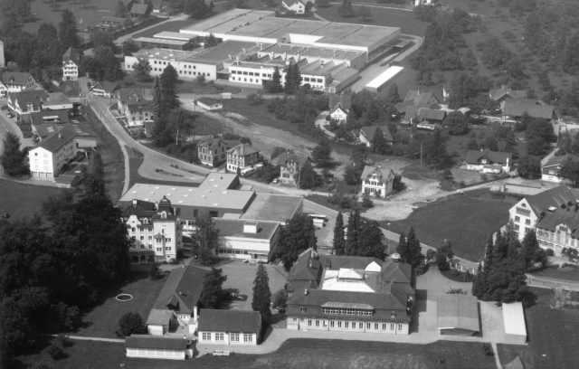 Industriegeschichte in Thal – Werkareal der Sefar AG