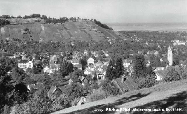 Thal, Steinerner Tisch und Bodensee