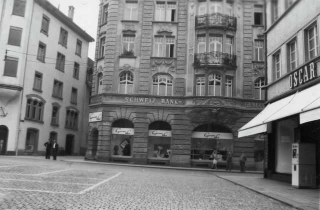 Ansicht mit Schweizerischer Bankgesellschaft